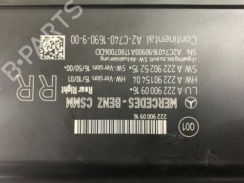 Electronic module MERCEDES-BENZ S-CLASS (W222, V222, X222) S 400 d 4-matic (222.035, 222.135) | BP26510503M83 