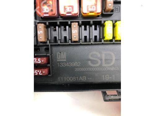 Fuse box OPEL ASTRA J (P10) 1.4 Turbo (68) | BP20153659E1 