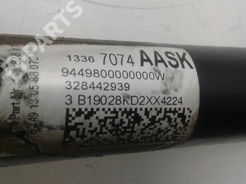 Used Right front driveshaft Right front driveshaft OPEL ASTRA K (B16) 1.4 Turbo (68) (125 hp) 8527736 8527736
