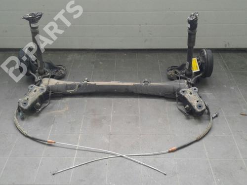 Used Rear axle OPEL CORSA F (P2JO) 1.2 (68) (75 hp) 9555695