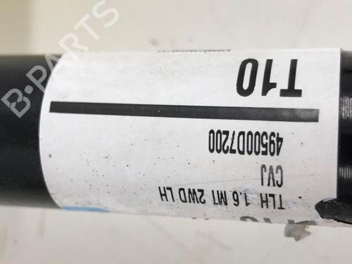 Left front driveshaft KIA SPORTAGE IV (QL, QLE) 1.6 GDI | BP30054443M38