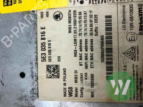 Used Electronic module Electronic module SKODA OCTAVIA IV Combi (NX5, PV5) 2.0 TDi (150 hp) 31866181 31866181