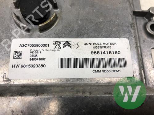 Engine control unit (ECU) OPEL CORSA F (P2JO) 1.2 (68) | BP38623875M57 - Image 2