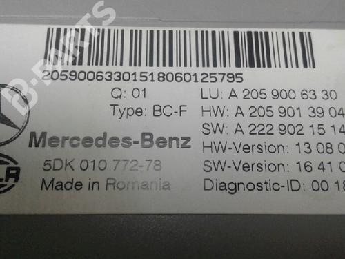 Electronic module MERCEDES-BENZ GLC (X253) 250 d 4-matic (253.909) | BP6788042M83 