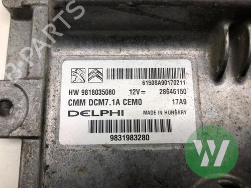 Engine control unit (ECU) TOYOTA PROACE Van (MDZ_) 2.0 D4d (MDZ6, MDZ5) | BP31319738M57