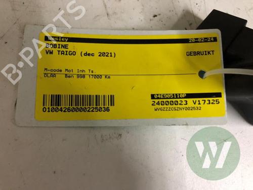 Ignition coil VW TAIGO (CS1) 1.0 TSI | BP38225875M94 - Image 3
