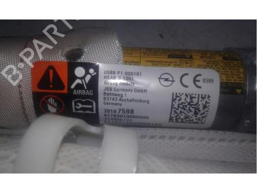 Right curtain airbag OPEL ASTRA K (B16) 1.4 Turbo (68) | BP14573761C12 