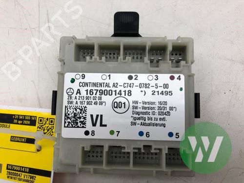 Used Electronic module Electronic module MERCEDES-BENZ GLE (V167) AMG GLE 53 EQ Boost 4-Matic+ (167.161) (435 hp) 34166477 34166477