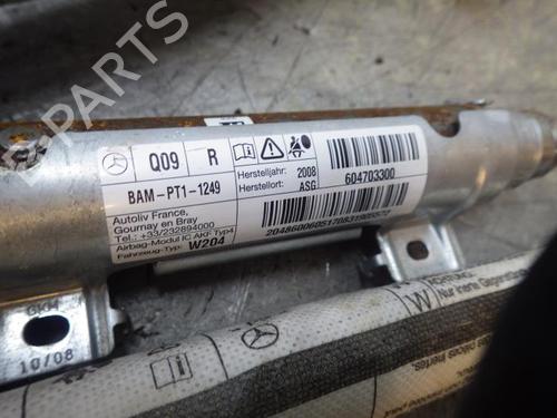 Right curtain airbag MERCEDES-BENZ C-CLASS (W204) C 220 CDI (204.008) | BP14579957C12 