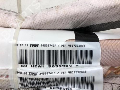 Right curtain airbag OPEL COMBO E Tour / Life (K9) 1.5 | BP14576386C12 