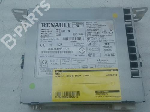 Autoradio RENAULT MEGANE IV Grandtour (K9A/M/N_) 1.6 dCi 130 (130 hp) 281155240R