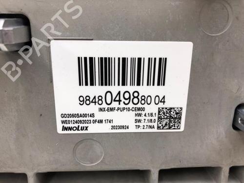 Display monitor OPEL CROSSLAND X / CROSSLAND (P17, P2QO) 1.2 (75) | BP23550731C48 