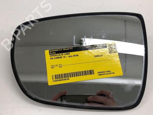 Used Left mirror glass KIA CARENS IV 1.6 GDi (135 hp) 30126476