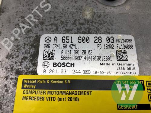 Engine control unit (ECU) MERCEDES-BENZ VITO Van (W447) 114 CDI (447.601, 447.603, 447.605) | BP33162429M57 - Image 4