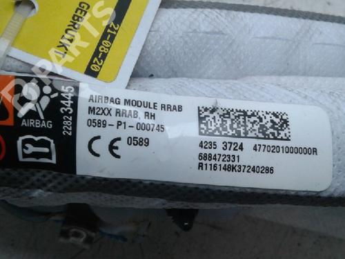 Right curtain airbag OPEL KARL (C16) 1.0 | BP9100360C12 