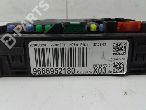 Fuse box CITROËN C3 II (SC_) 1.4 HDi 70 (SC8HZC, SC8HR0, SC8HP4) | BP7009682E1 