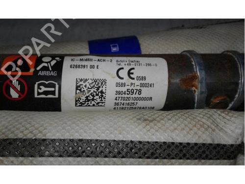Right curtain airbag OPEL CORSA E (X15) 1.4 (08, 68) | BP21484582C12 