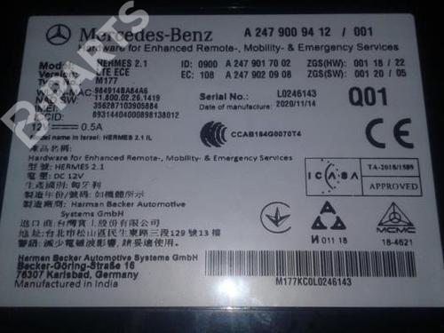 Control unit MERCEDES-BENZ EQV (W447) EQV 300 (447.813, 447.815) | BP9955782M11