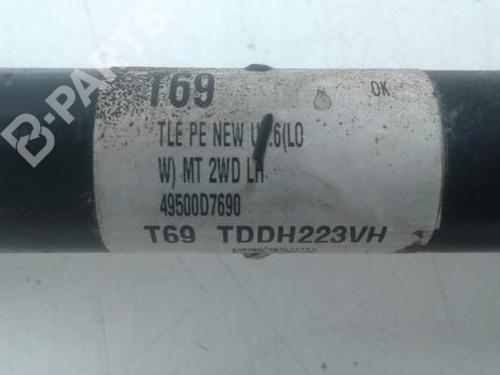 Left front driveshaft KIA SPORTAGE IV (QL, QLE) 1.6 CRDi Eco-Dynamics+ | BP10112928M38 