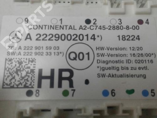 Electronic module MERCEDES-BENZ GLC (X253) 250 d 4-matic (253.909) | BP5632148M83 