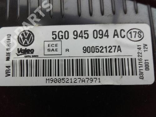 Right taillight VW GOLF VII (5G1, BQ1, BE1, BE2) 1.0 TSI | BP7284902C35 