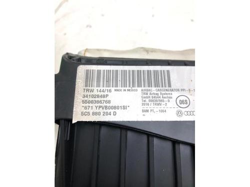Passasjer kollisjonspute VW BEETLE (5C1, 5C2) 1.4 TSI | BP23549367C10 