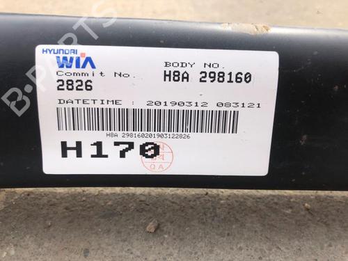 Rear axle KIA RIO IV (YB, SC, FB) 1.25 | BP28290447M2 