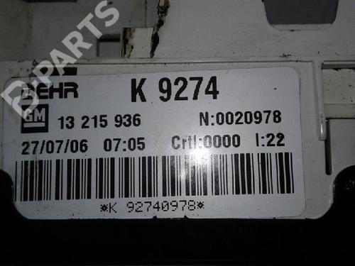 Climate control OPEL MERIVA A MPV (X03) 1.7 CDTI (E75) | BP6793775I5 