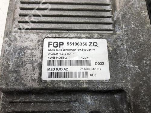 Engine control unit (ECU) OPEL AGILA (A) (H00) 1.3 CDTI (F68) | BP12679855M57 