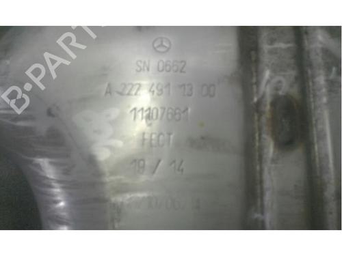 Exhaust system MERCEDES-BENZ S-CLASS (W222, V222, X222) S 400 Hybrid / h (222.057, 222.157) | BP14573882M121 