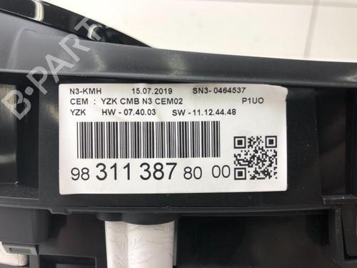 Used Display monitor OPEL GRANDLAND / GRANDLAND X (A18, P1UO) 1.5 Turbo D (75) (131 hp) 9100087