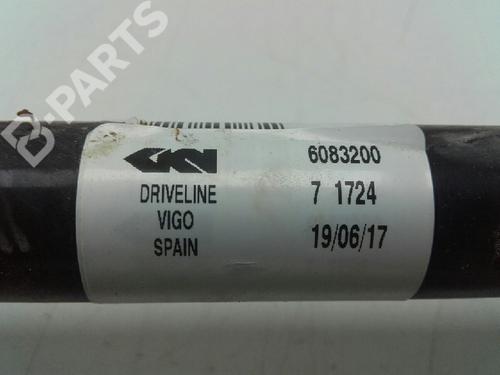 Right front driveshaft OPEL CORSA E (X15) 1.4 (08, 68) | BP7639261M39 