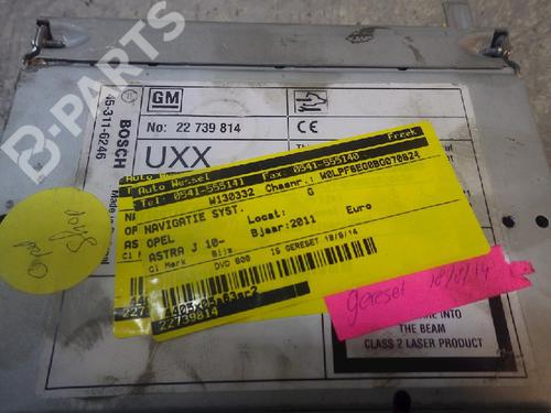 Used Radio OPEL ASTRA J Sports Tourer (P10) 1.7 CDTI (35) (110 hp) 4774647