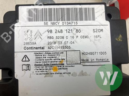 Used ECU airbags ECU airbags OPEL GRANDLAND / GRANDLAND X (A18, P1UO) 1.2 (75) (131 hp) 36393765 36393765