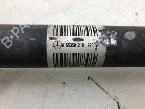 Left rear driveshaft MERCEDES-BENZ M-CLASS (W166) ML 500 4-matic (166.073) | BP24535346M40 