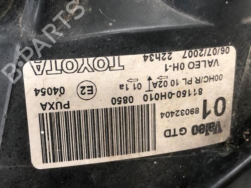 Left headlight TOYOTA AYGO (_B1_) 1.0 (KGB10_, KGB10R) | BP31319036C28 - Image 2