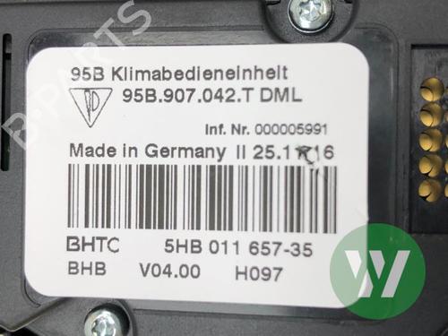 Climate control PORSCHE MACAN (95B) 3.0 S Diesel | BP37031276I5 - Image 11