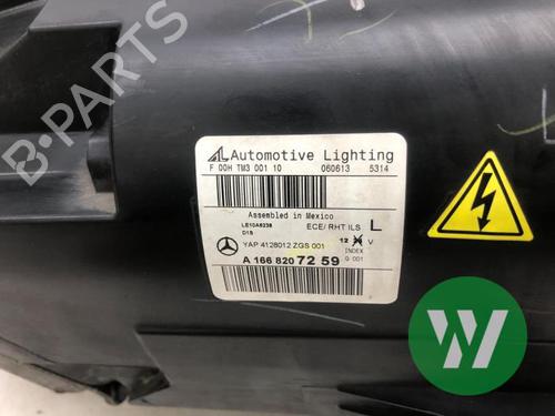 Left headlight MERCEDES-BENZ M-CLASS (W166) ML 350 BlueTEC 4-matic (166.024, 166.023) | BP37641593C28 - Image 3
