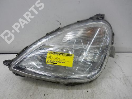 Used Left headlight MERCEDES-BENZ A-CLASS (W168) A 160 (168.033, 168.133) (102 hp) 4831359