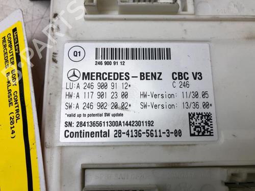Electronic module MERCEDES-BENZ B-CLASS Sports Tourer (W246, W242) B 180 CDI / d (246.212) | BP14577384M83 