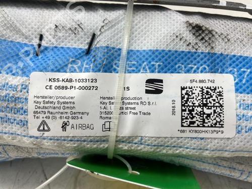 Right curtain airbag SEAT LEON (5F1) 1.6 TDI | BP16044514C12 
