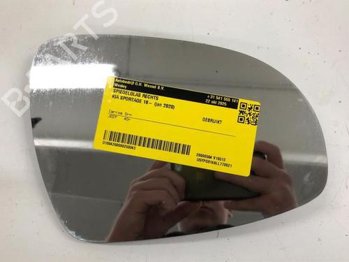 Right mirror glass KIA SPORTAGE IV (QL, QLE) 2.0 CRDi AWD | BP29833169C147