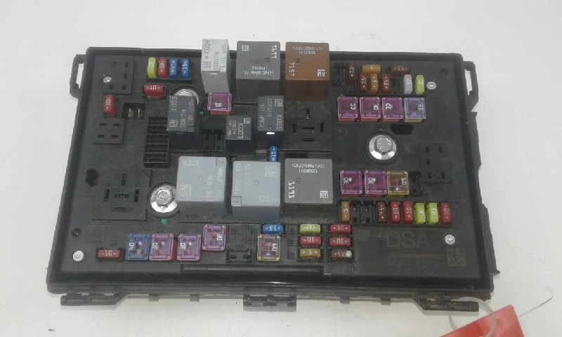 Fuse Box Opel Zafira Tourer C P12 1 4 75 Opel 1110260aa