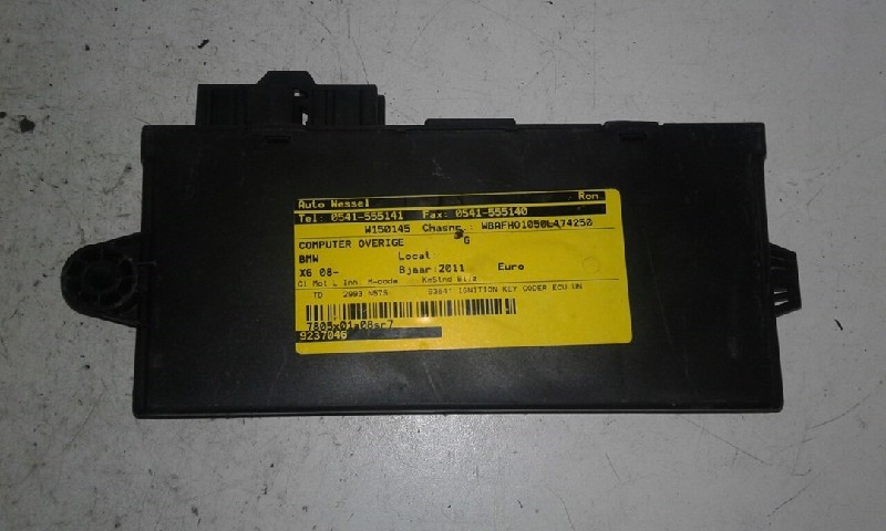 Fuse Box Bmw X6 2015 F16 Owner S Manual 265 Pages