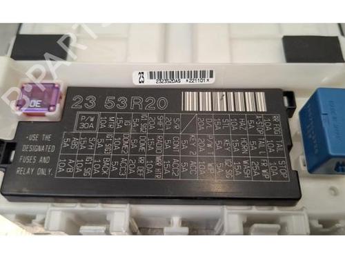 Fuse box SUZUKI SWIFT V (AZ) 1.2 Hybrid (Mild Hybrid) (A2L412) | BP39154187E1 - Image 2