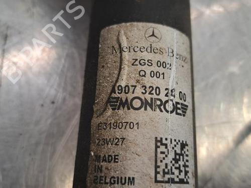 Left rear shock absorber MERCEDES-BENZ SPRINTER 3,5-t Van (B907, B910) 315 CDI RWD (907.631, 907.633, 907.635, 907.637) | BP23608736M18 