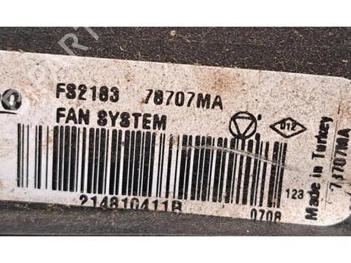 Radiator fan RENAULT CLIO V (B7_) 1.0 TCe 100 (B7MT) | BP40070470M35 - Image 5