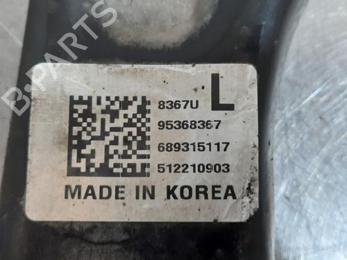 Left front suspension arm OPEL KARL (C16) 1.0 | BP16718496M12 