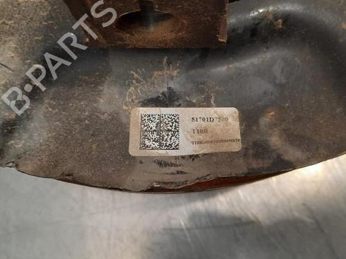 Right front steering knuckle HYUNDAI TUCSON (TL, TLE) 1.7 CRDi | BP18237275M26 