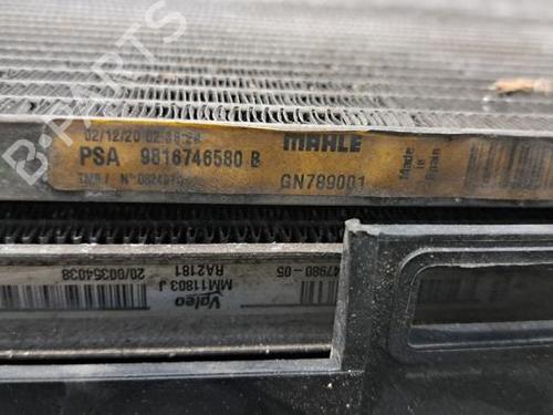 Kølerpakke CITROËN JUMPY III Van (V_) 1.5 BlueHDi 120 | BP23620844M120 